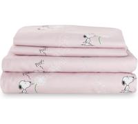 Berkshire Blanket & Home Co Peanuts & Friends Sheet Set (Pink - Make A Wish, Full)