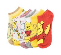 Berkshire Fashions Winnie the Pooh Women's Ankle Socks 6-Pair Pack