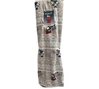 Berkshire Home & Blanket Co. Peanuts Gang Christmas Velvet Soft Plush Throw Blanket | Featuring Snoopy & Woodstock | Ice Skating & Sledding Fun | Gray Beige | Multicolor, 50 inches x 70 inches Throw