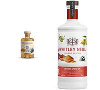 BERKSHIRE HONEY & ORANGE BLOSSOM GIN 40.3% 50CL & Whitley Neill Oriental Spiced Gin 70cl