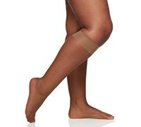 Berkshire Womens 3-pair-pack Queen Size Ultra Sheer Knee Highs With Sandalfoot Toe, Utopia, 10-13 Plus
