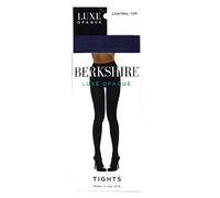 Berkshire Women's Control Top Lux Tights-4741 Shaper Tights, 40, Navy, L
