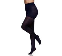 Berkshire Women's Plus Size the Easy on 40 Denier Tights, Navy, 5X-6X