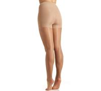 Berkshire Women's Sheer Backseam with Control Top Pantyhose Tights, City Beige, 2 Plus