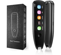 BERLANCHE X5 Pro Text Scanner Pen, Reader Pen Text to Speech Device for Dyslexia, 112 Language Translator, Intelligent Recording Scanner Pen with 3.5 Inch Touch Screen