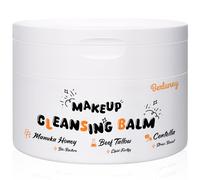 Berlaney Makeup Remover Balm, with Manuka Honey & Centella Asiatica, Soothing Cleansing Balm with Beef Tallow for Dry, Sensitive Skin, Deep Cleanse & Moisturize, 3.53 Oz