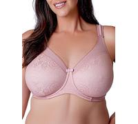Berlei Beauty Lace Underwired Smoothing Bra Ash Rose 42G