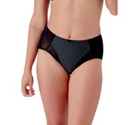 Beauty Stripe Deep Brief - Black Berlei Black S