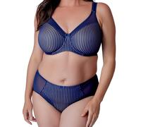 Berlei Beauty Stripe Smoothing Bra Deep Blue 40G