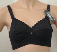 Berlei Classic Support Soft Cup Everyday Bra (48DD, Black)