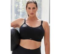 Berlei Ultimate Performance Crop Top Underwired Sports Bra Black