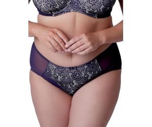 Berlei Womens Beauty Everyday Deep Brief Lingerie, Aubergine, M UK
