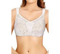 Berlei Women's Beauty Everyday Full Support Non-Wired Bra Minimizer, White (White), 36C