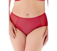 Berlei Women's Beauty Stripe Deep Brief, Passion Red, L