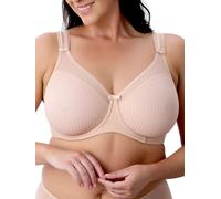 Berlei Women's Beauty Stripe Smoothing Bra - Cream | Size: 44FF Berlei Cream 44FF