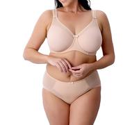 Berlei Womens Beauty Stripe Smoothing Minimizer Bra, Blush, 34F UK