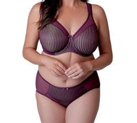 Berlei Beauty Stripe Smoothing Bra - Burgundy - Size 40F