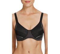 Berlei Women's Electrify Mesh Underwire Sports Bra, Black (Black), US 30C
