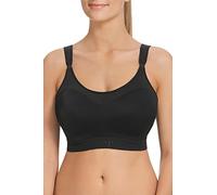 Berlei Women's Ultimate Performance Crop Top Underwired Everyday Bras, Black, 36 36DD UK