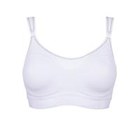 Berlei Womens Ultimate Performance Crop Top - White Polyamide - Size 34DD