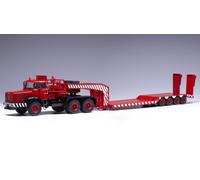 Berliet Tb 015 M3 6X4 1960 Red Truck 1:43 Model Ixo Model