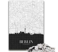 Berlin 1000 Piece Jigsaw Puzzles for Teenagers, Suitable for Ages 14 And Up Family Fun It Is Ideal As A Gift for The Whole Family 1000pcs(26x38cm)