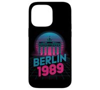 Berlin 1989 Retro Synthwave Brandenburg Gate Case for iPhone 14 Pro Max