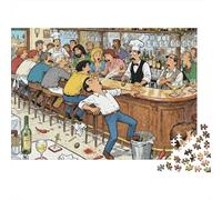 Berlin Bakery Pretzel Knot Wooden Jigsaw Puzzle Waterproof 1000 Piece Puzzles for Adults Gifts Colourful Home Decoration