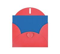 Berlin Blue Red prints Greeting Cards 6x4-inch with Envelope | Perfect for writing greetings and thank-you notes