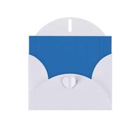 Berlin Blue White prints Greeting Cards 6x4-inch with Envelope | Perfect for writing greetings and thank-you notes