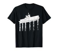 Berlin Brandenburg Gate Vintage Skyline I Love Germany T-Shirt