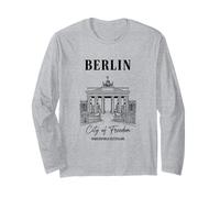Berlin City Landmark Freedom Long Sleeve T-Shirt