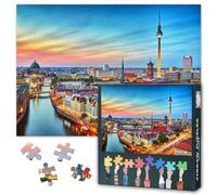 Berlin City Skyline 1000 Piece Jigsaw Puzzle for Adults