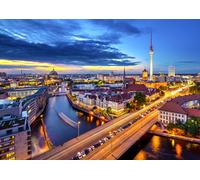 Berlin Cityscape by Night