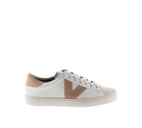 Berlin Contrast Leather Trainers White