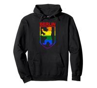 Berlin Design - Berlin Bear - I Love Berlin - Pride Edition Pullover Hoodie