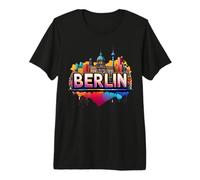 Berlin Design - Berlin Skyline Art - I Love Berlin - Berlin Premium T-Shirt