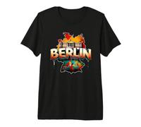 Berlin Design - Berlin Skyline Art - I Love Berlin - Berlin Premium T-Shirt