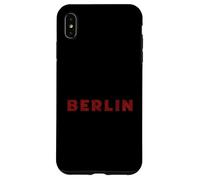 Berlin German Capital Shatch Font Case for iPhone XS Max
