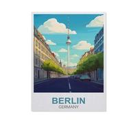 Berlin Germany，Jigsaw Puzzles 1000 Pieces for Adults, Classic Puzzle Kids Puzzle Challenging and Difficult Puzzles for Adults and Teens（38x52cm）-FC34