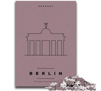 Berlin Germany Puzzles for Adults And Teenagers, Pattern Assembly Deal As Gifts for The Whole Family Suitable for And 14 1000pcs(50x75cm)