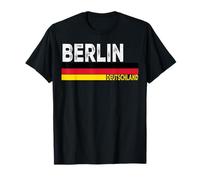 Berlin Germany Retro Flag Vintage Travel Souvenir Design T-Shirt