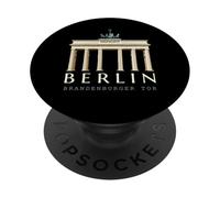 Berlin, hand-drawn Brandenburg Gate, Germany PopSockets Adhesive PopGrip