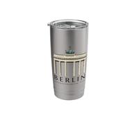 Berlin, Hand-Drawn Brandenburg Gate, Germany Stainless Steel Insulated Tumbler