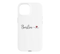 Berlin Heart Handwritten-Style Typography Case for iPhone 15