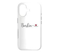 Berlin Heart Handwritten-Style Typography Case for iPhone 17