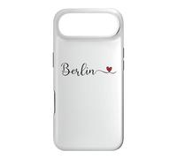 Berlin Heart Handwritten-Style Typography Case for iPhone Air
