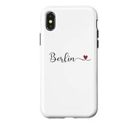 Berlin Heart Handwritten-Style Typography Case for iPhone X/XS