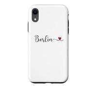 Berlin Heart Handwritten-Style Typography Case for iPhone XR