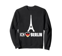 Berlin I Love Berlin Heart for Berlin Eiffel Tower Funny Sweatshirt